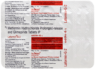 Laformin G 2 Tablet 10