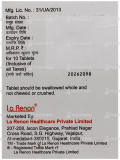 Laformin G 2 Forte Tablet 10 Laformin G 2 Forte Tablet 10