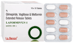 Laformin Gv 1 Tablet 10