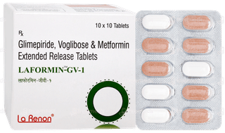 Laformin Gv 1 Tablet 10