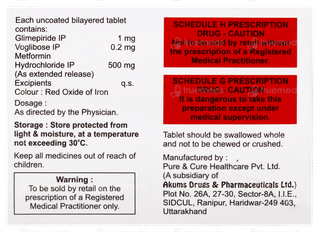 Laformin Gv 1 Tablet 10
