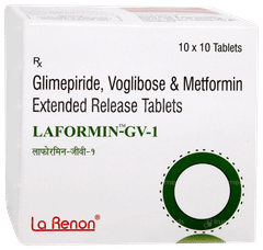 Laformin Gv 1 Tablet 10