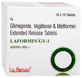 Laformin Gv 1 Tablet 10