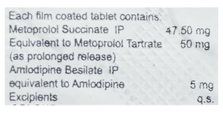 Lakmet 50 Am Tablet 10