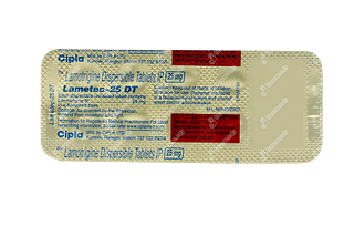 Lametec 25 MG Tablet Dt 10