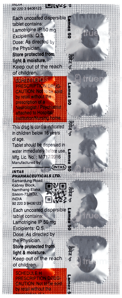 Lamez 50 Tablet 10 Lamez 50 Tablet 10