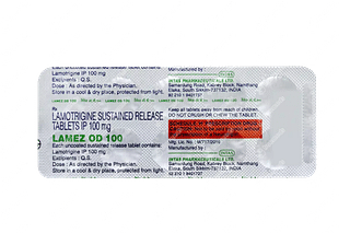 Lamez Od 100 MG Tablet 10