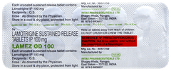 Lamez Od 100 Tablet 10 Lamez Od 100 Tablet 10