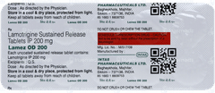 Lamez Od 200 Tablet 10 Lamez Od 200 Tablet 10
