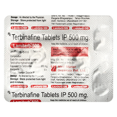 Lamiterb 500 Mg Tablet 7
