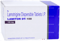 Lamitor Dt 100 Tablet 15 Lamitor Dt 100 Tablet 15