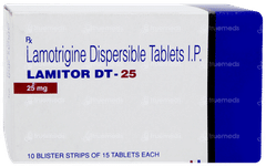 Lamitor Dt 25 Tablet 15 Lamitor Dt 25 Tablet 15
