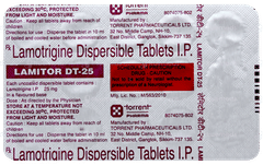 Lamitor Dt 25 Tablet 15 Lamitor Dt 25 Tablet 15