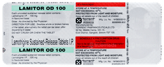 Lamitor Od 100 Tablet 10