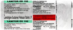 Lamitor Od 100 Tablet 10