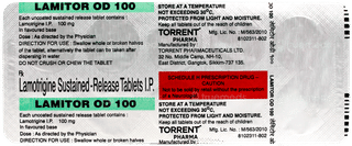 Lamitor Od 100 Tablet 10