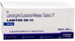 Lamitor Od 50 Tablet 10 Lamitor Od 50 Tablet 10