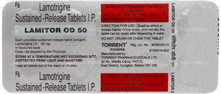 Lamitor Od 50 Tablet 10