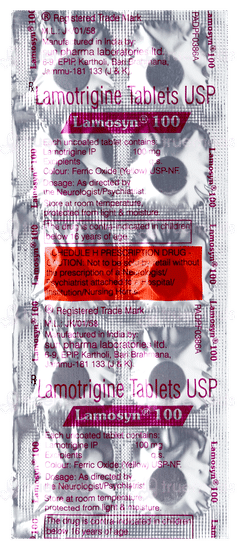 Lamosyn 100 Tablet 10 Lamosyn 100 Tablet 10