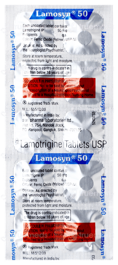 Lamosyn 50 Tablet 10 Lamosyn 50 Tablet 10