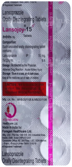 Lansojoy 15 Tablet 10