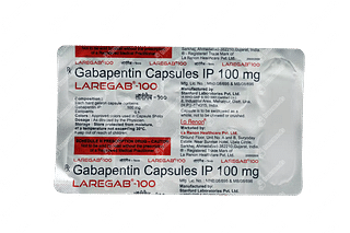 Laregab 100 MG Capsule 10