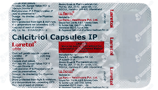 Laretol 0.25 MCG Capsule 10