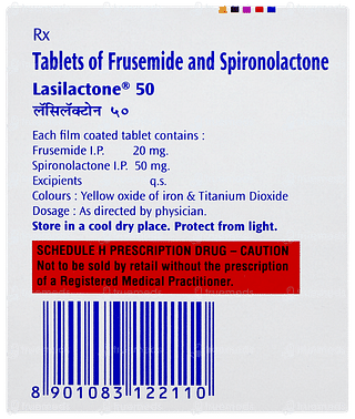 Lasilactone 50 Tablet 10