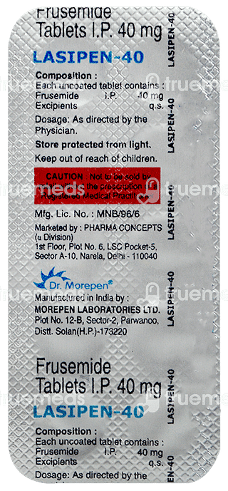 Lasipen 40 MG Tablet 10