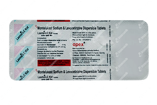 Lasma Lc Kid 4/2.5 MG Tablet Dt 10