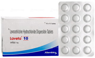 Laveta 10 Tablet 15