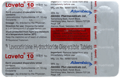 Laveta 10 Tablet 15