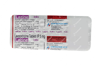 Lazine 5 MG Tablet 10