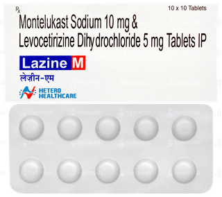 Lazine M Tablet 10