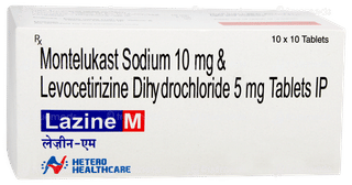 Lazine M Tablet 10