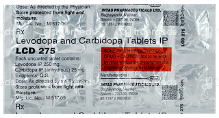 Lcd 250/25 MG Tablet 10