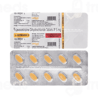 L Cetriver 5 Tablet 10