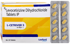 L Cetriver 5 Tablet 10 L Cetriver 5 Tablet 10