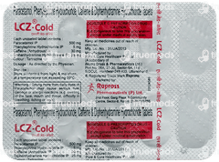 Lcz Cold Tablet 10