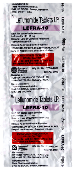 Lefra 10 Tablet 10