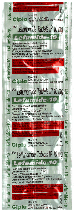 Lefumide 10 Tablet 10 Lefumide 10 Tablet 10