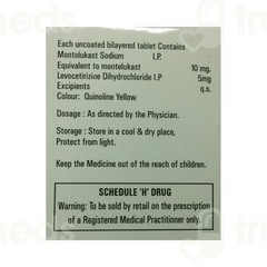 Lekast 10/5 MG Tablet 10