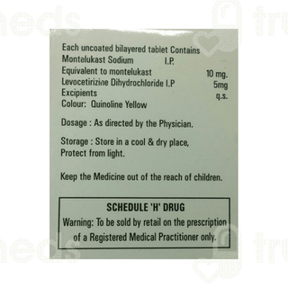 Lekast 10/5 MG Tablet 10