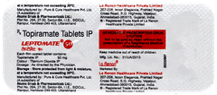Leptomate 50 Tablet 10 Leptomate 50 Tablet 10