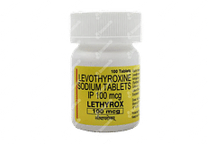 Lethyrox 100mcg Tablet 100