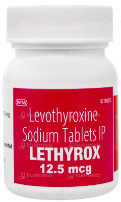 Lethyrox 12.5mcg Tablet 50