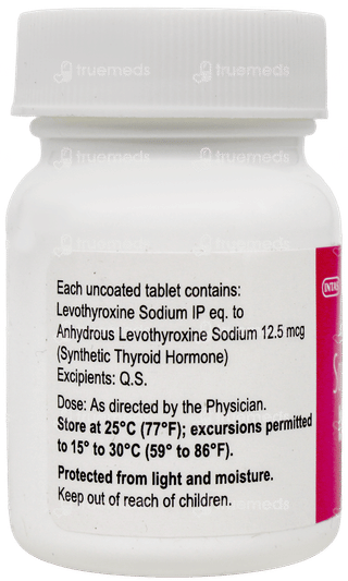 Lethyrox 12.5Mcg Tablet 50