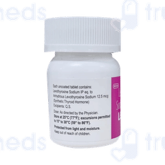 Lethyrox 12.5mcg Tablet 50 Lethyrox 12.5mcg Tablet 50