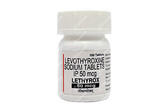 Lethyrox 50mcg Tablet 100