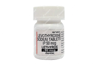 Lethyrox 50 MCG Tablet 100